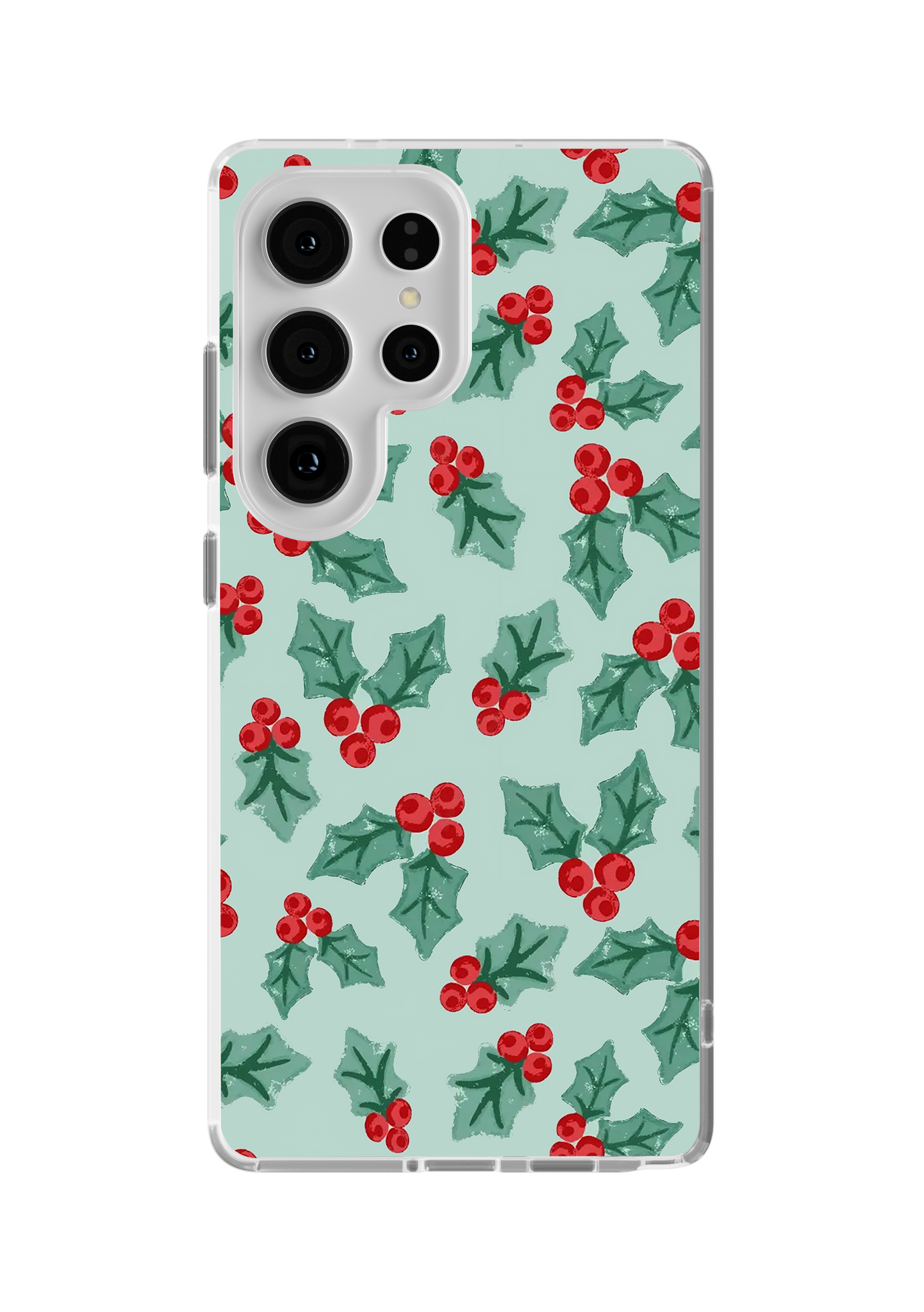 Holly Jolly Clear Case Insert