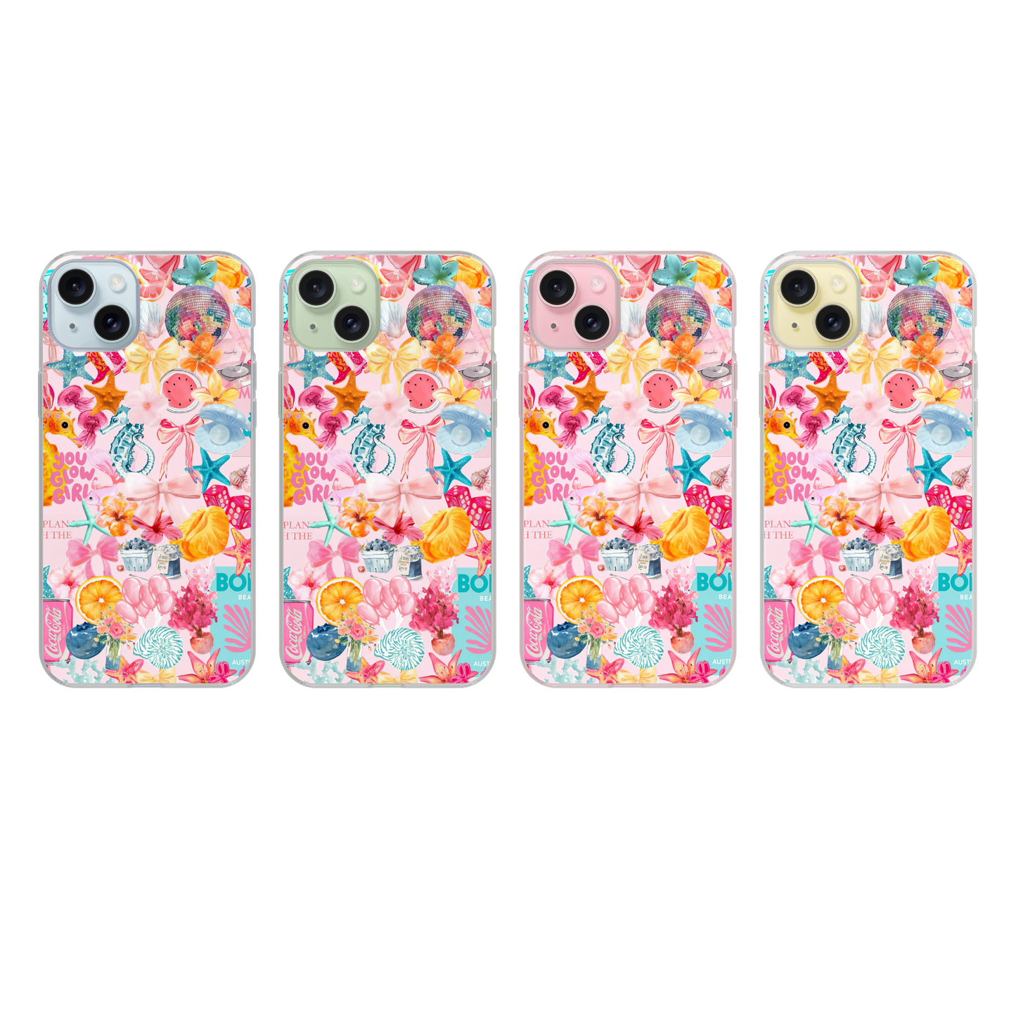 Island Icons Clear Case Insert