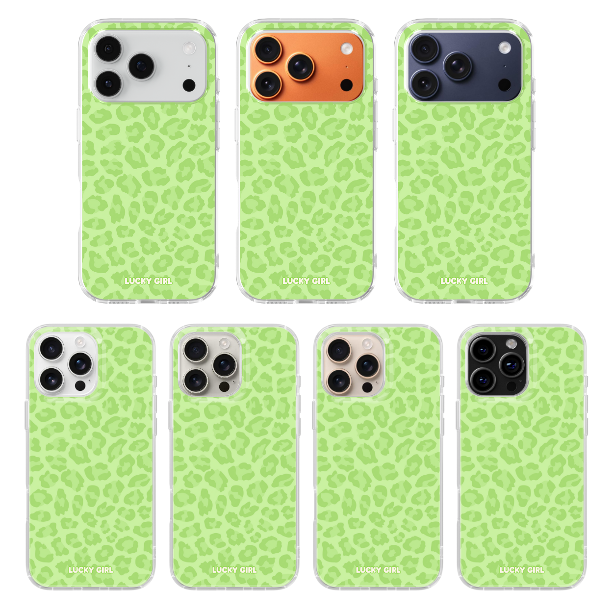 Katydid Leopard Clear Case Insert