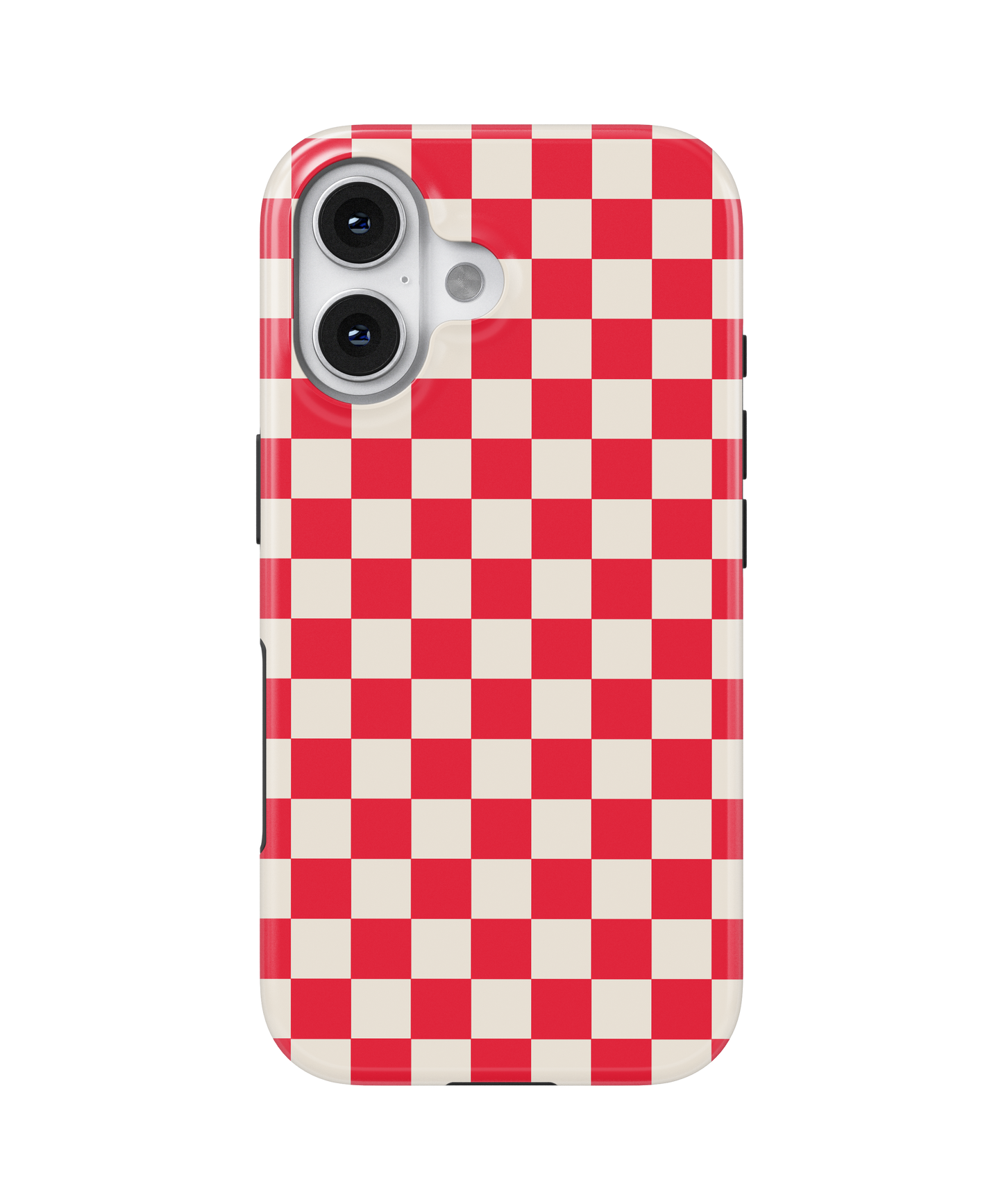 Vermillion Checkers II MagSafe Phone Case