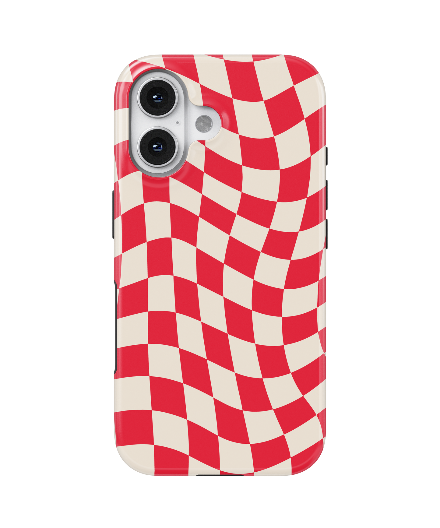 Vermillion Wavy Checkers II MagSafe Phone Case