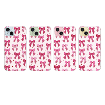 Blush Fringe Clear Case Insert