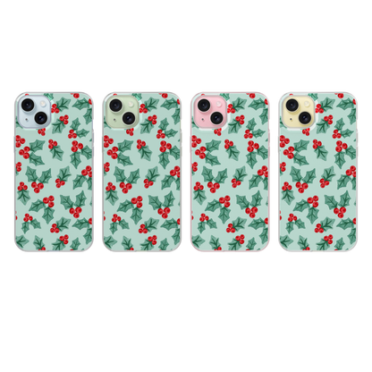 Holly Jolly Clear Case Insert