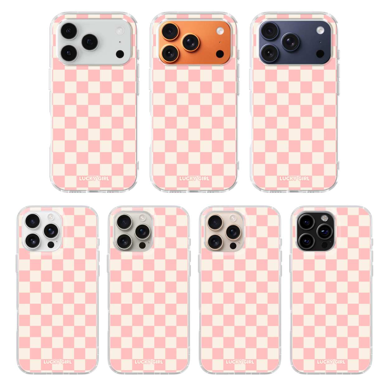Pinky Swear Checkers II Clear Case Insert