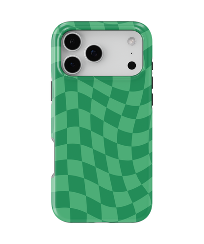 Emerald City Wavy Checkers MagSafe Phone Case