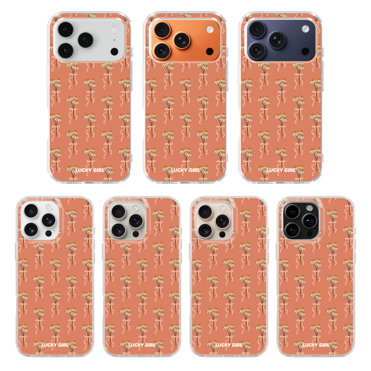 Desert Daisies Clear Case Insert