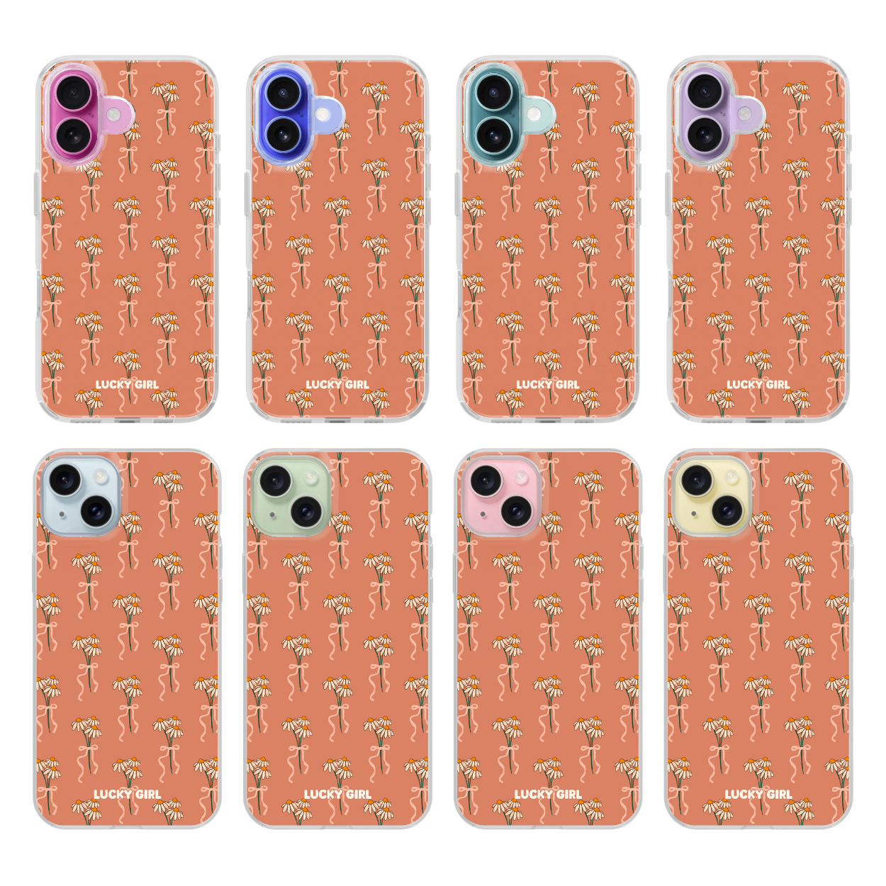 Desert Daisies Clear Case Insert