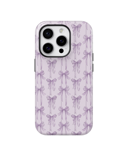Lavender Blushing Bows MagSafe Phone Case