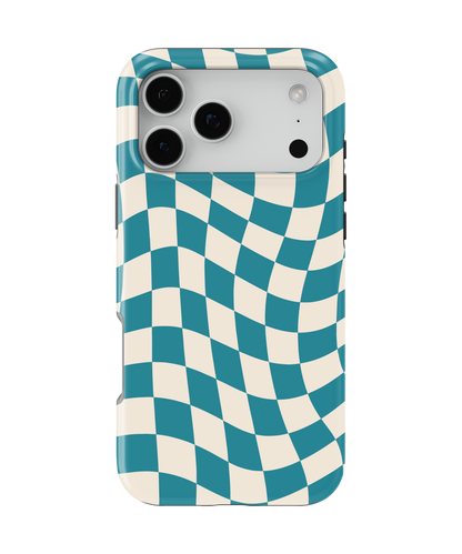 Mermaid Jewel Wavy Checkers II MagSafe Phone Case