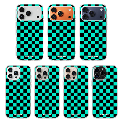 Bermuda Checkers Clear Case Insert