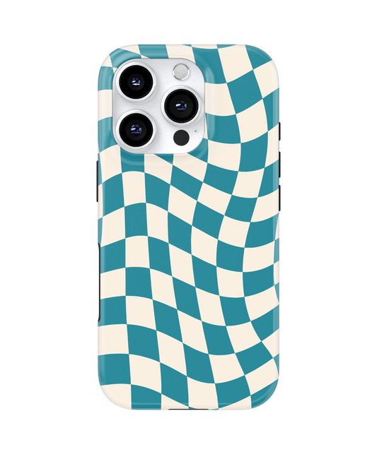 Mermaid Jewel Wavy Checkers II MagSafe Phone Case