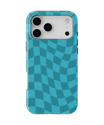 Mermaid Jewel Wavy Checkers MagSafe Phone Case