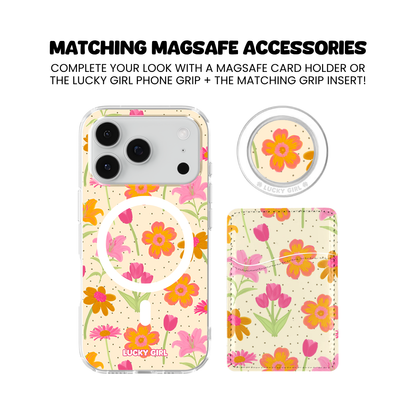 Polka Petals Clear Case Insert