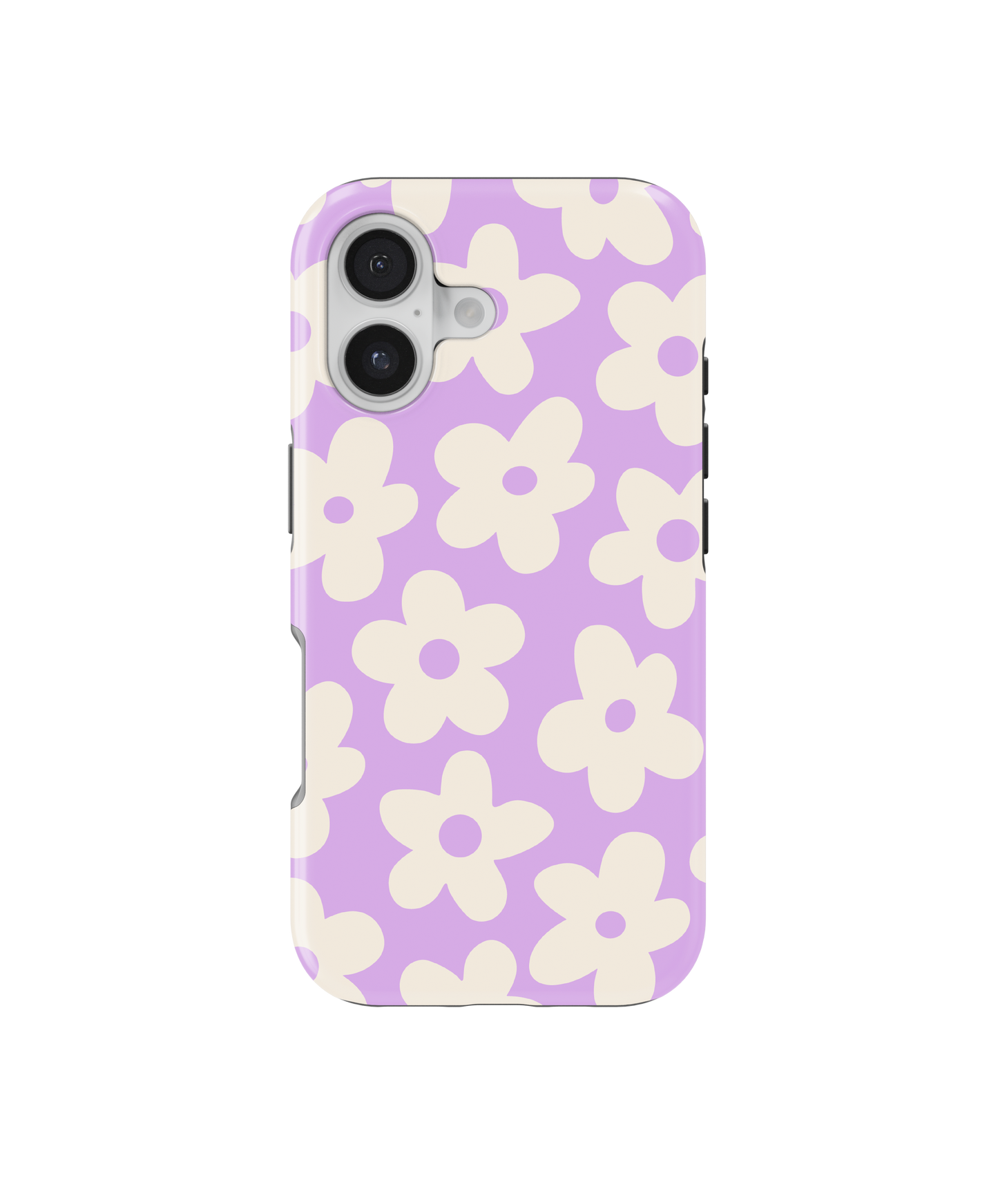 Lilac Big Blooms MagSafe Phone Case