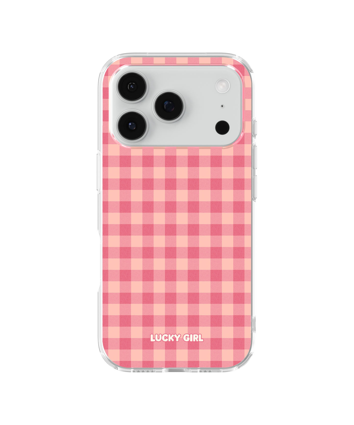 Sugar Gingham Clear Case Insert