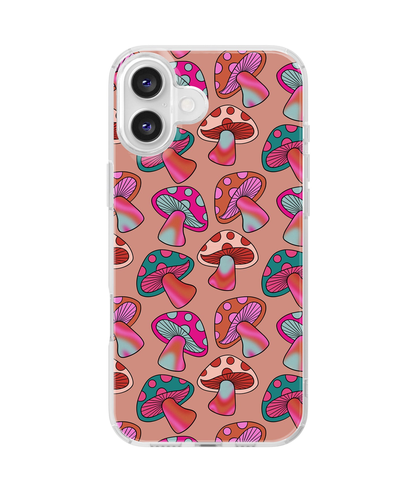 Magic Mushrooms Clear Case Insert