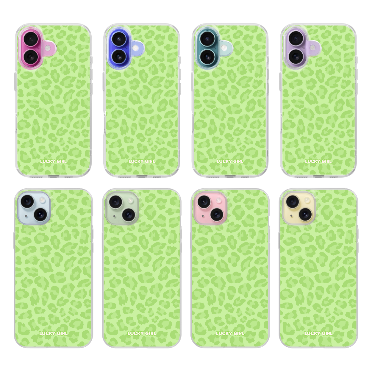 Katydid Leopard Clear Case Insert