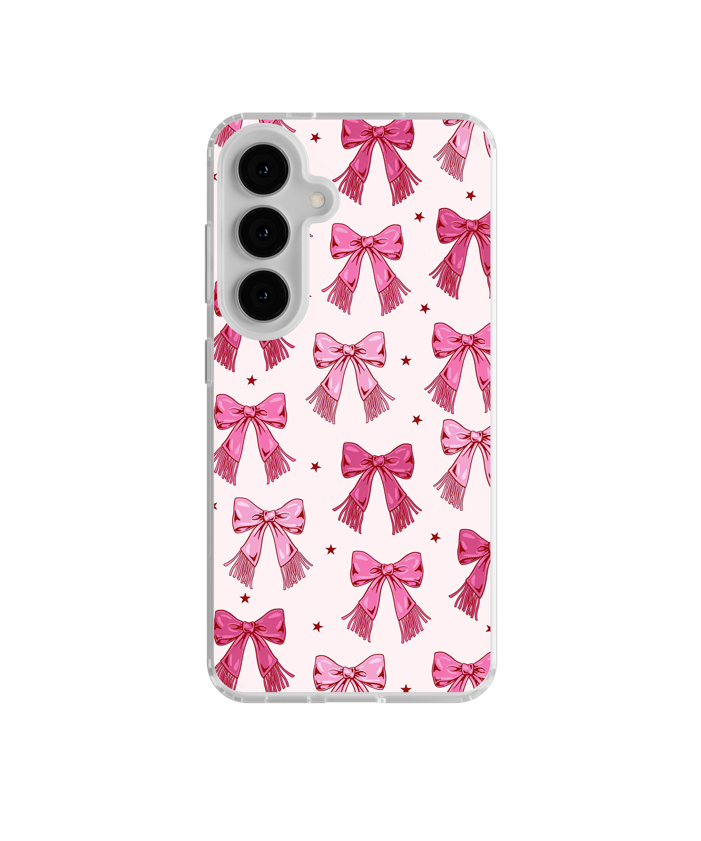 Blush Fringe Clear Case Insert