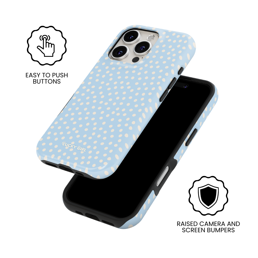 Cloud 9 Dots Phone Case