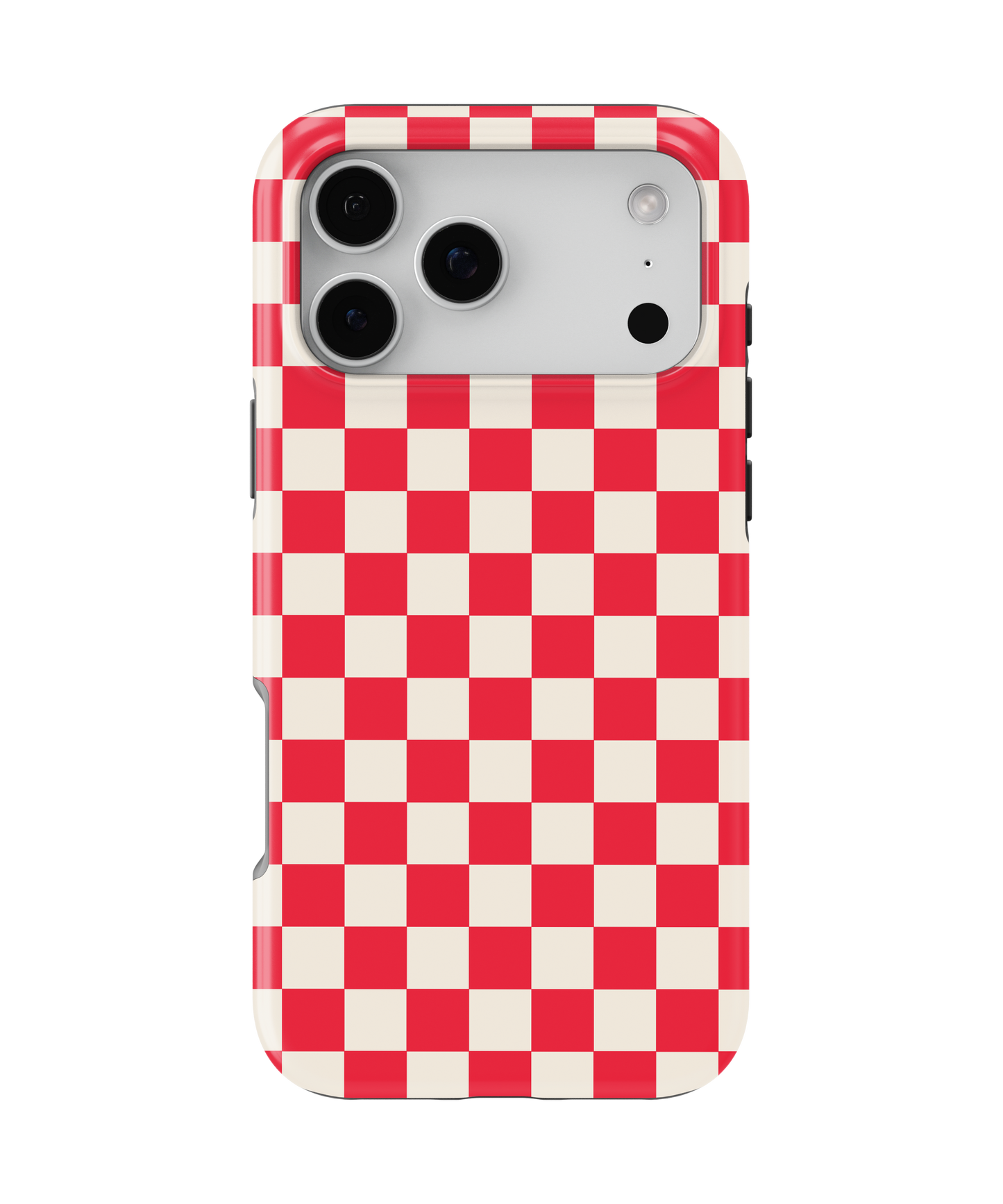 Vermillion Checkers II MagSafe Phone Case