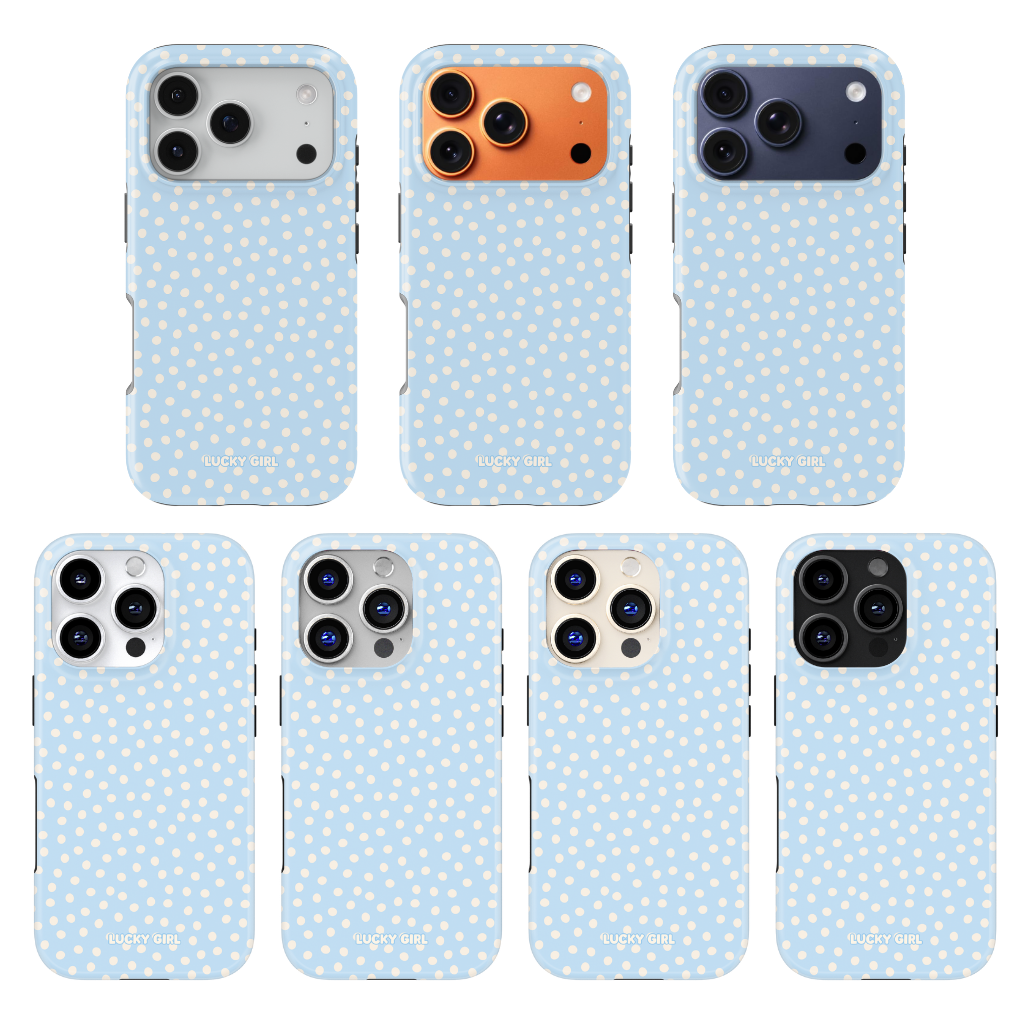 Cloud 9 Dots Phone Case