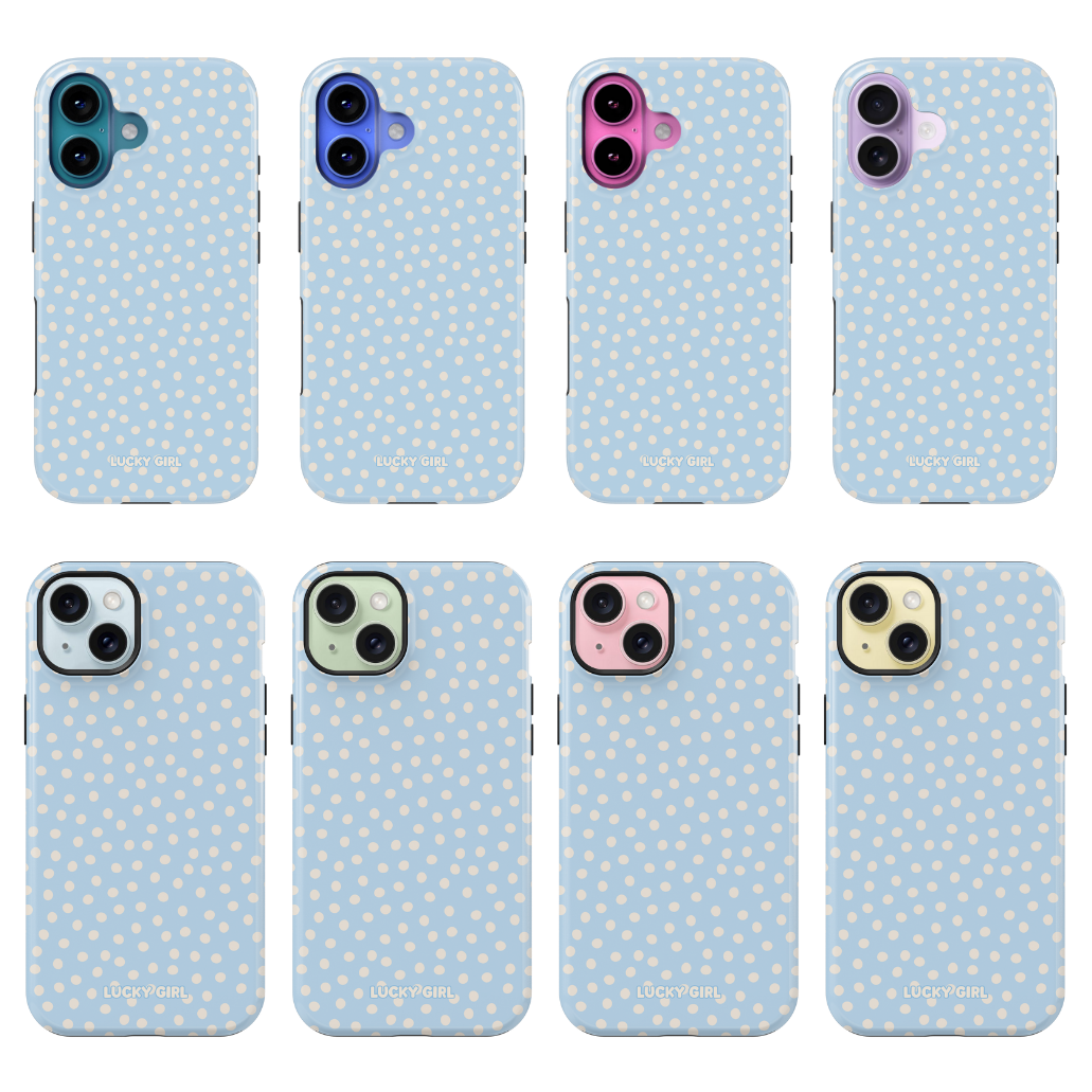 Cloud 9 Dots Phone Case