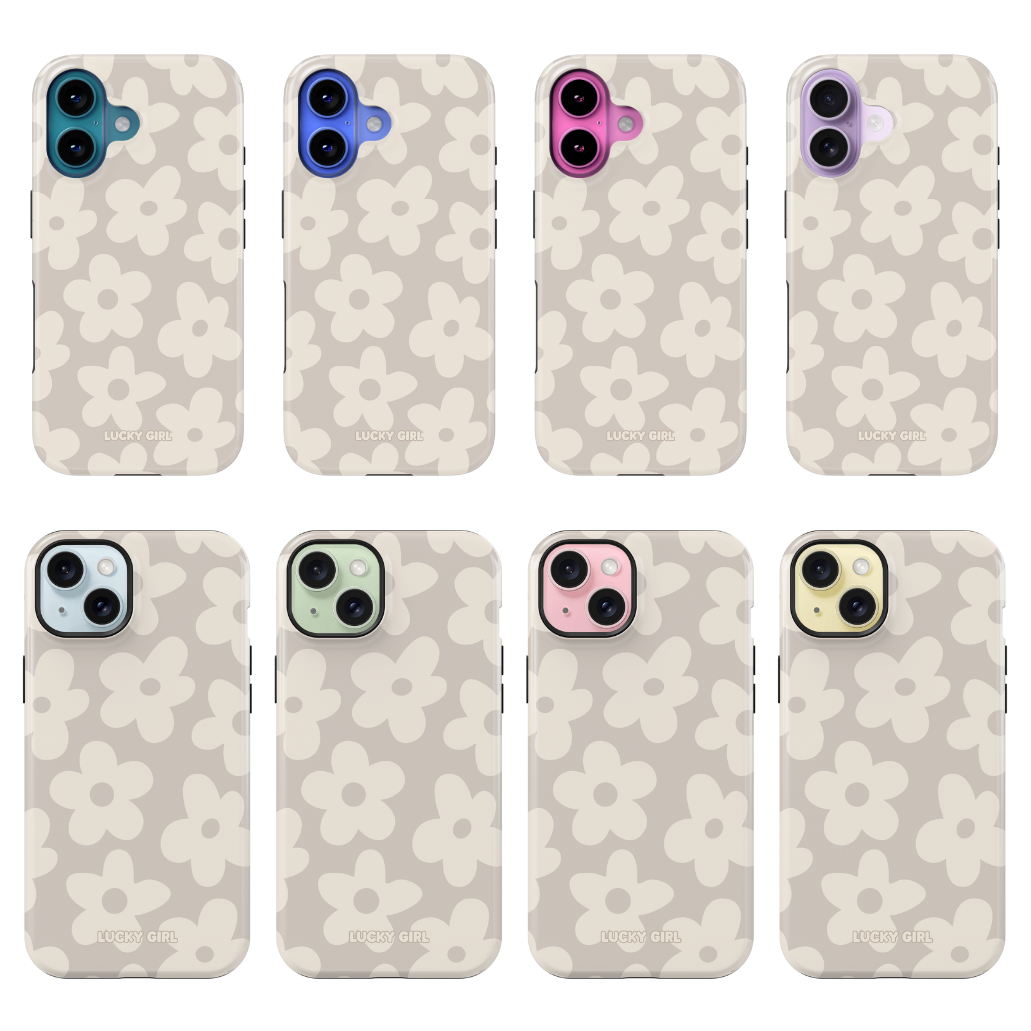 Dust Bunny Big Blooms Phone Case