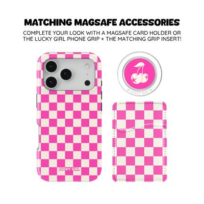 Raspberry Checkers II Phone Case