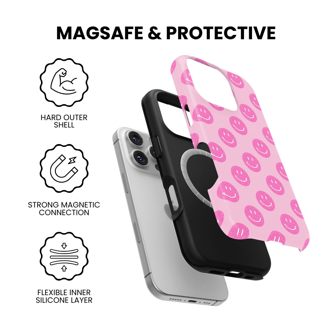 Tickled Pink MagSafe Phone Case