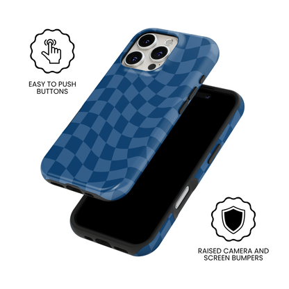 Night Watch Wavy Checkers MagSafe Phone Case