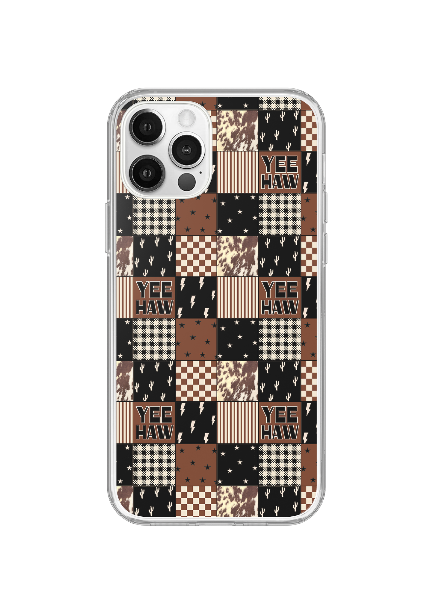 Yeehaw Check Clear Case Insert