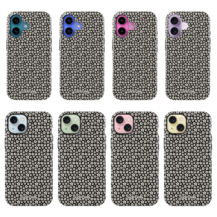 Onyx Little Blooms Phone Case