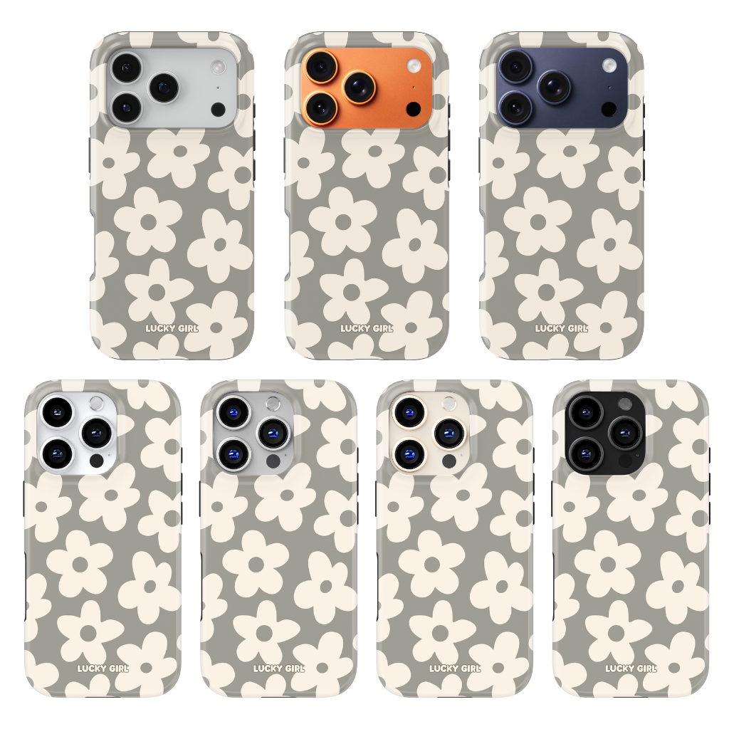 River Rock Big Blooms Phone Case