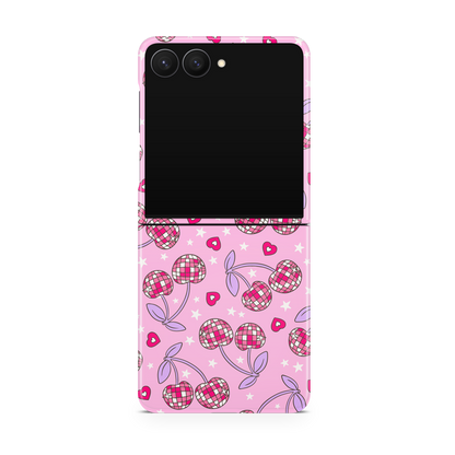 Pink & Purple Disco Cherries MagSafe Phone Case
