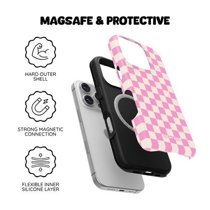 Bubblegum Checkers II Phone Case