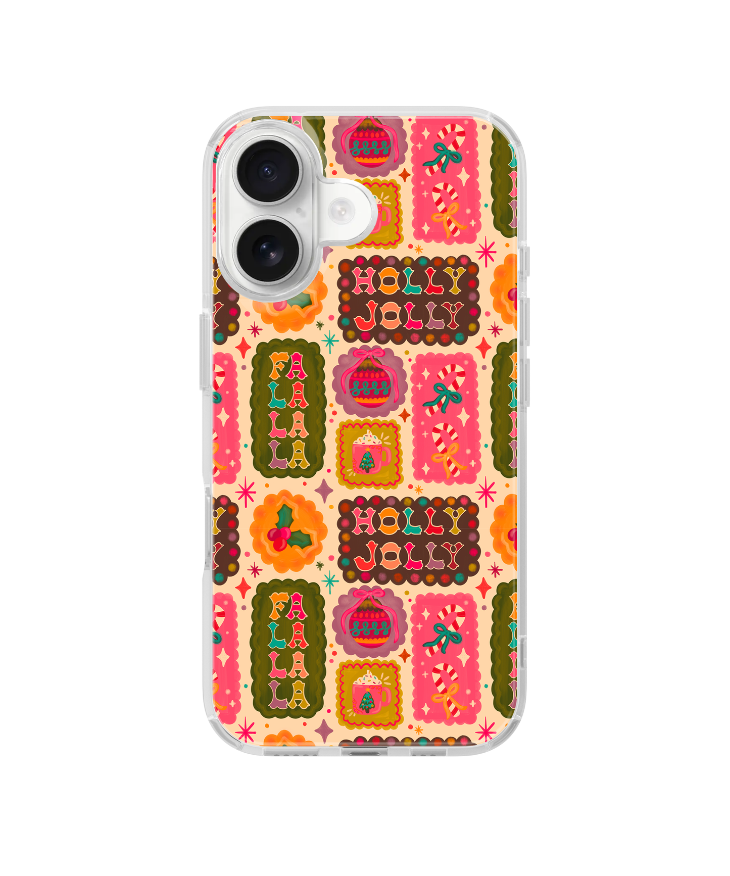 Christmas Cheer Clear Case Insert