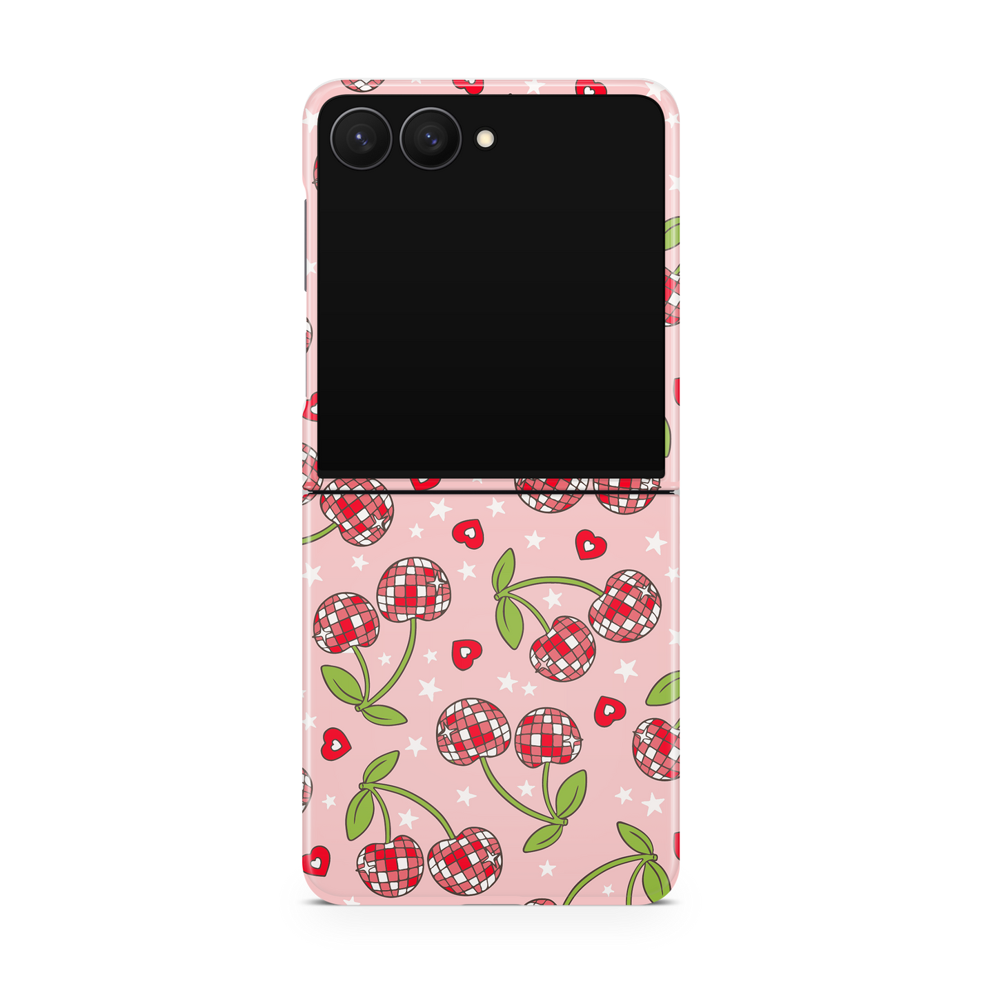 Pink & Red Disco Cherries MagSafe Phone Case