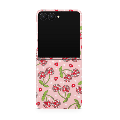 Pink & Red Disco Cherries MagSafe Phone Case