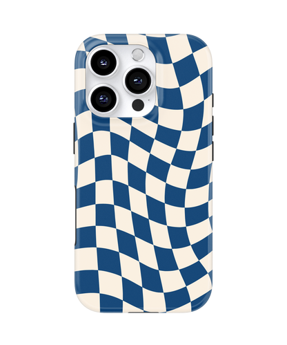 Night Watch Wavy Checkers II MagSafe Phone Case