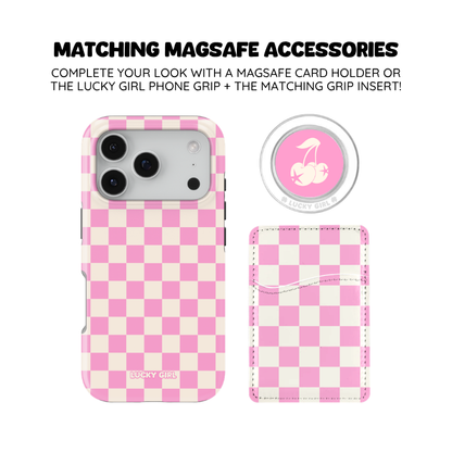 Bubblegum Checkers II Phone Case