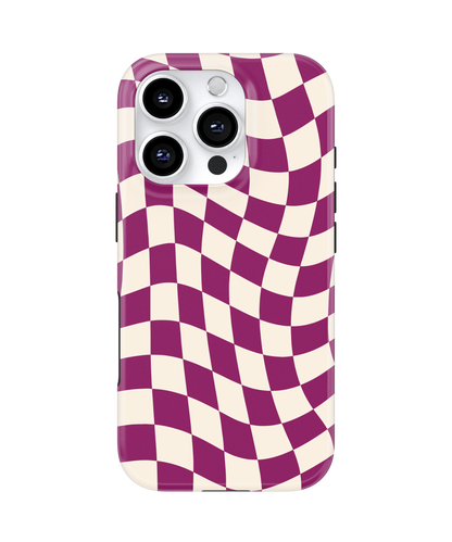 Velvet Wavy Checkers II MagSafe Phone Case