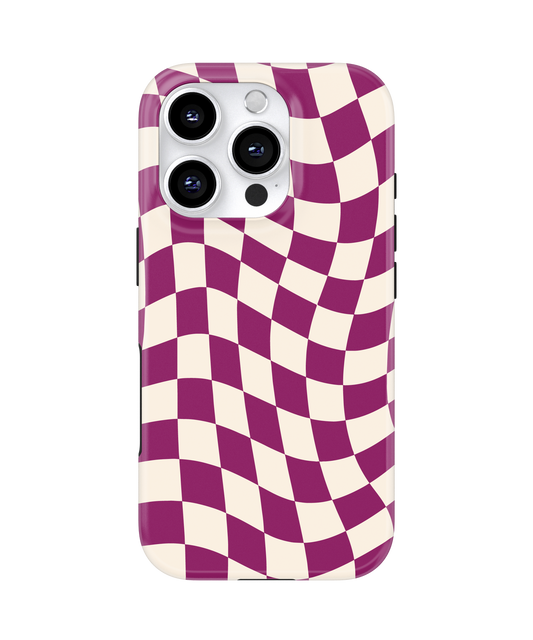 Velvet Wavy Checkers II MagSafe Phone Case