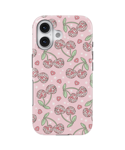 Pastel Disco Cherries MagSafe Phone Case