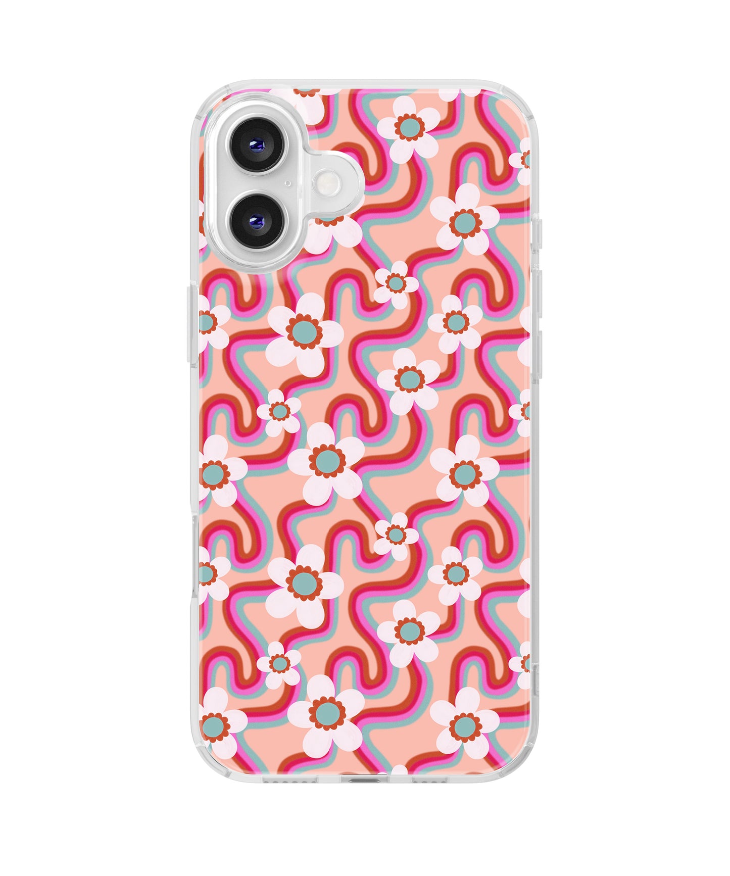 Flower Power Clear Case Insert