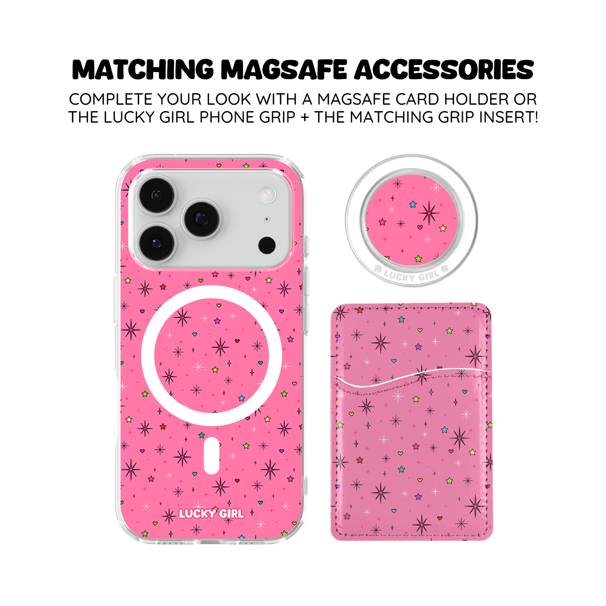Pixie Pink Clear Case Insert