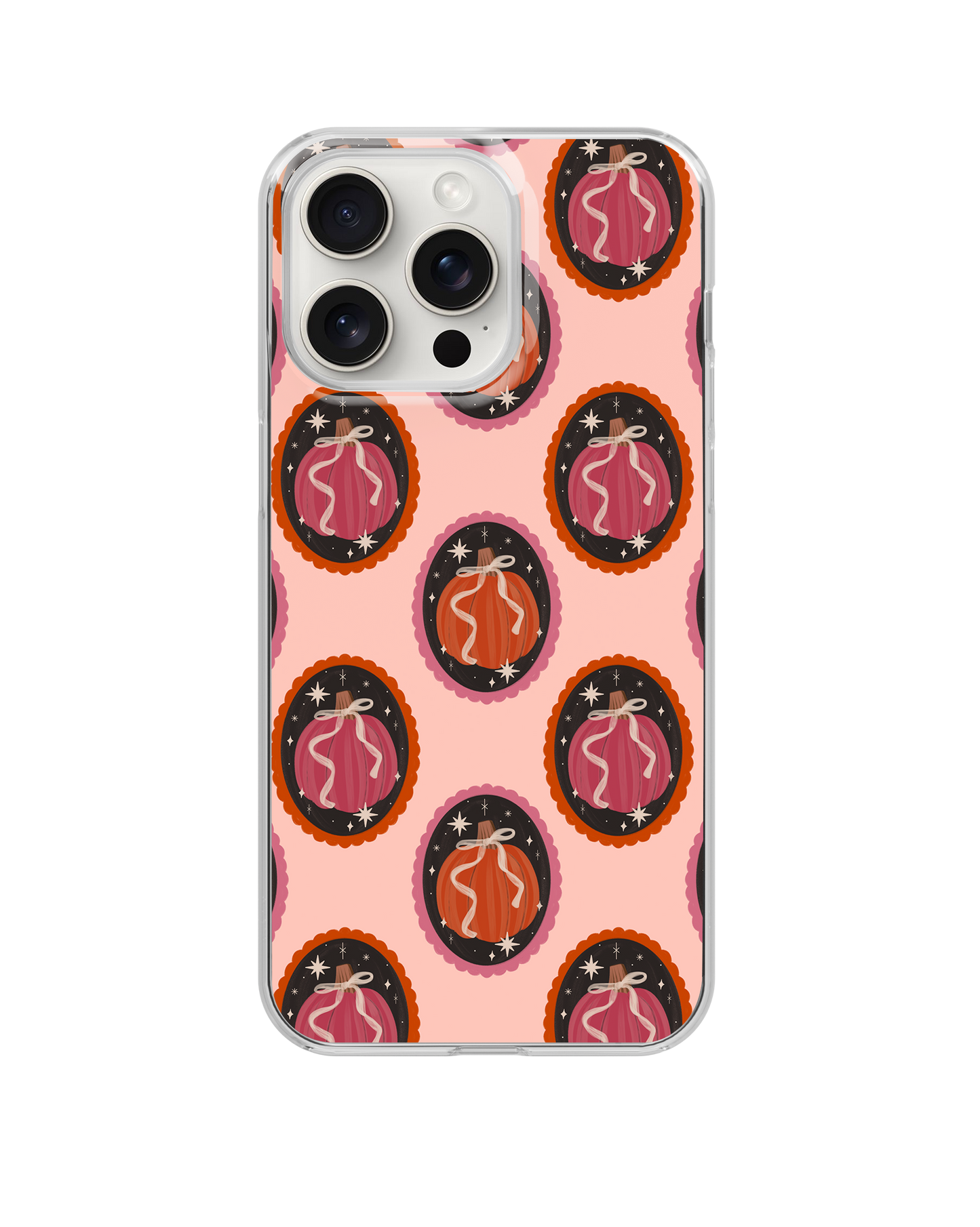 Pumpkin Pretty (Cute) Clear Case Insert