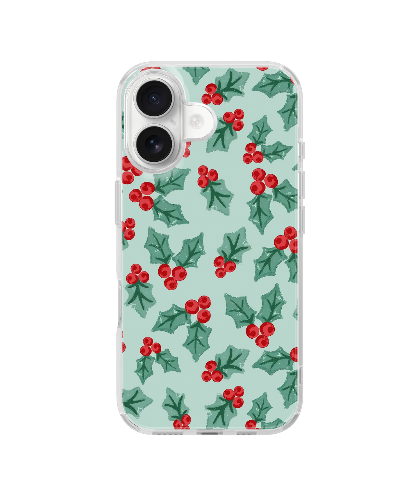 Holly Jolly Clear Case Insert