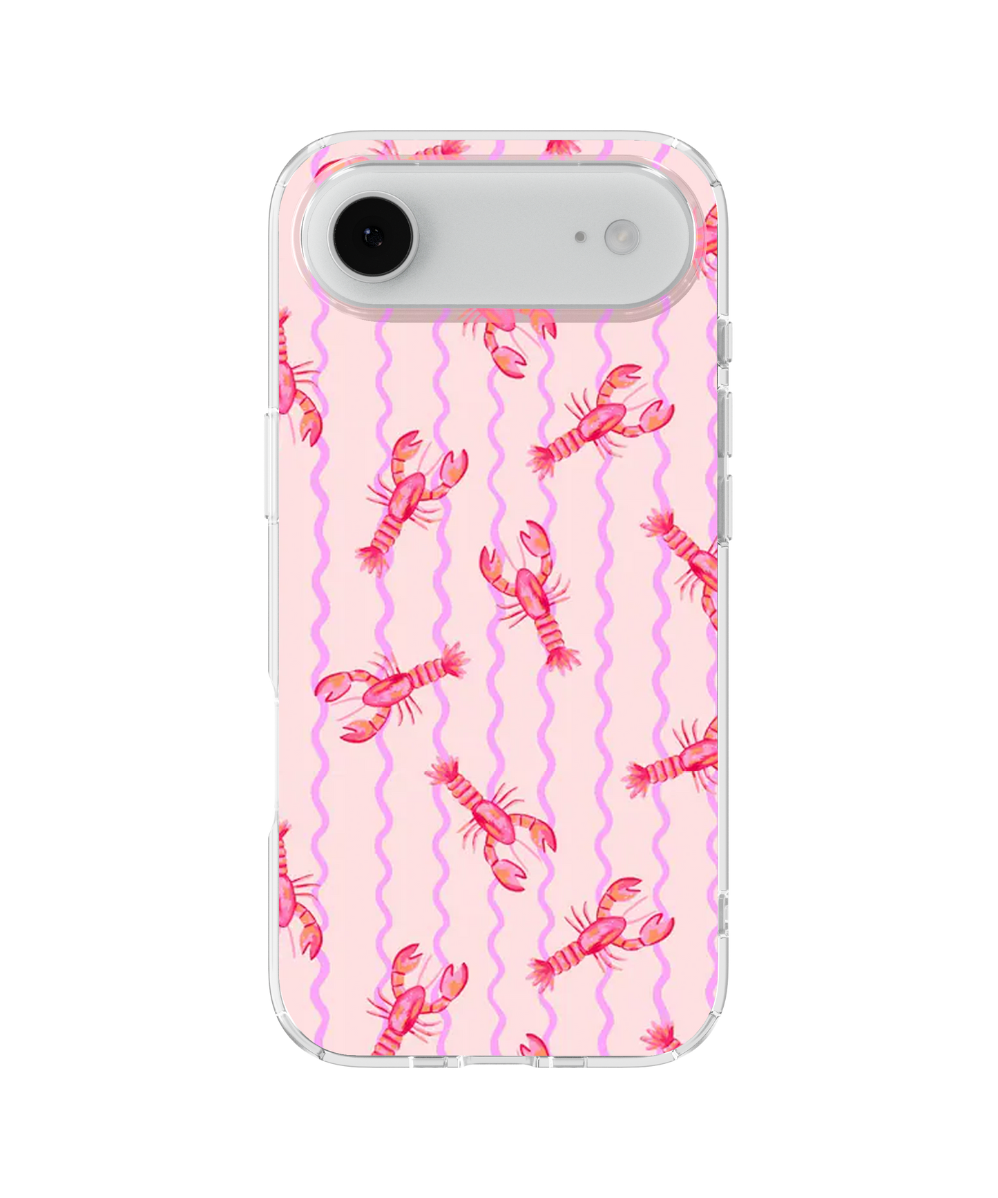 Lobster Wave Clear Case Insert