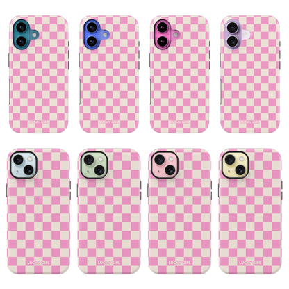 Bubblegum Checkers II Phone Case