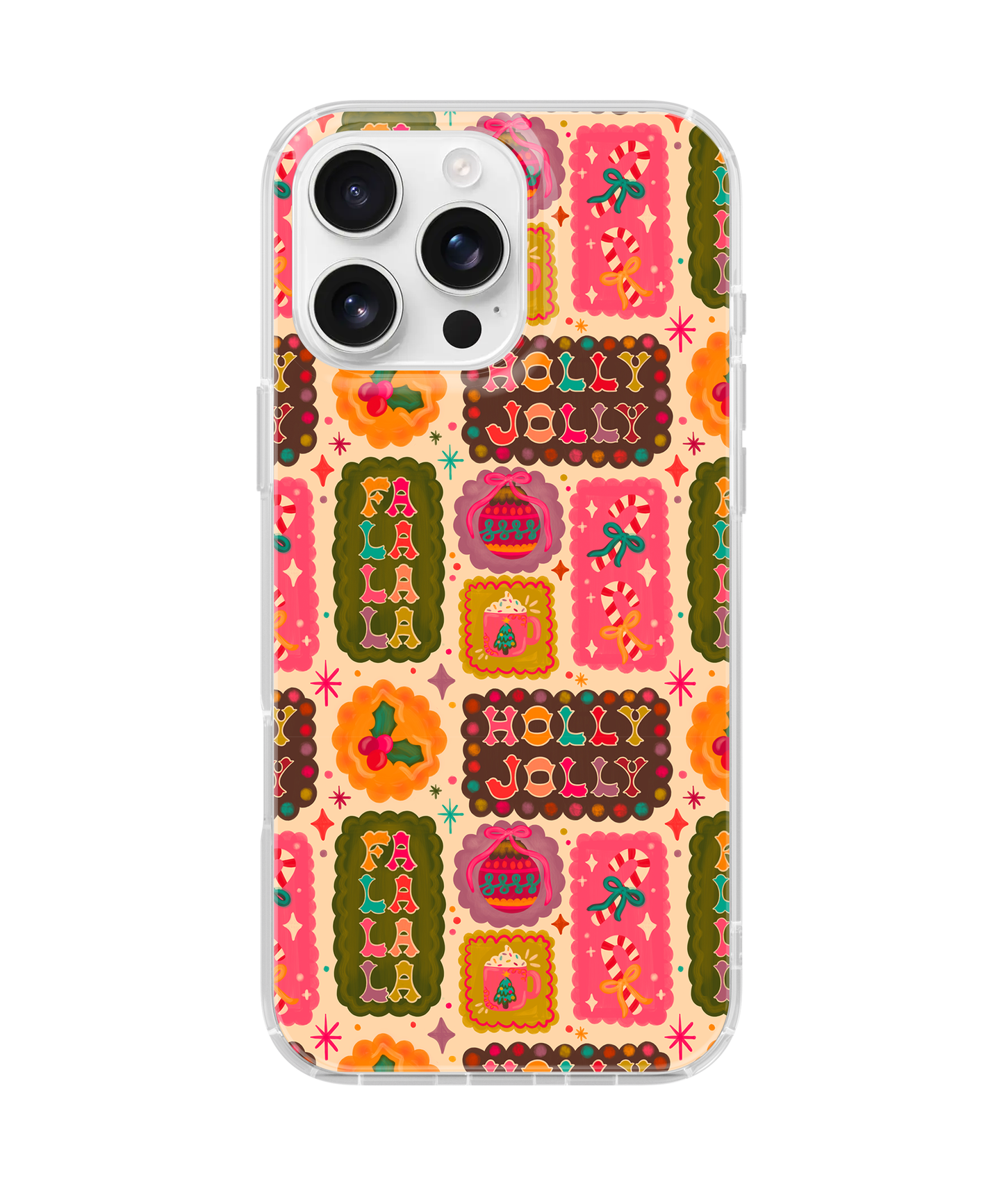 Christmas Cheer Clear Case Insert